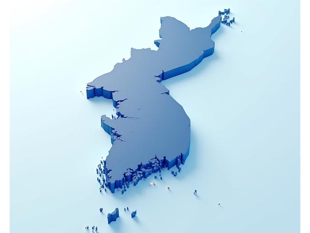 한국 지도 위 주요 도시들이 빛나는 국내 부동산 투자 현황을 시각화한 이미지