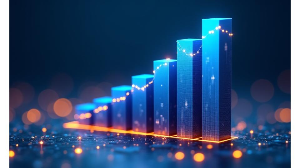주요 REITs 섹터별 수익률을 보여주는 성장 그래프와 차트